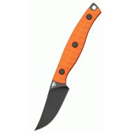 BESTECH Heidi 14C28N Black PVD Orange G-10 fixpengés - BFK08B