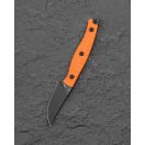 BESTECH Heidi 14C28N Black PVD Orange G-10 fixpengés - BFK08B
