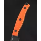 BESTECH Heidi 14C28N Black PVD Orange G-10 fixpengés