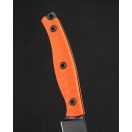 BESTECH Heidi 14C28N Black PVD Orange G-10 fixpengés - BFK08B