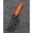 BESTECH Heidi 14C28N Black PVD Orange G-10 fixpengés - BFK08B