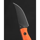 BESTECH Heidi 14C28N Black PVD Orange G-10 fixpengés