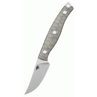 BESTECH Heidi 14C28N Stonewashed Micarta OD Green fixpengés - BFK08C