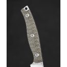 BESTECH Heidi 14C28N Stonewashed Micarta OD Green fixpengés - BFK08C