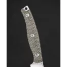 BESTECH Heidi 14C28N Stonewashed Micarta OD Green fixpengés