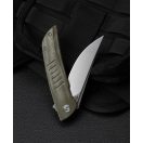 BESTECH Swift Green Micarta zsebkés