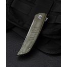 BESTECH Swift Green Micarta zsebkés