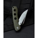 BESTECH Arctic Green G-10 zsebkés