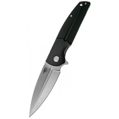 BESTECH Fin Black G-10 zsebkés