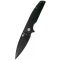 BESTECH Fin All Black G-10 zsebkés