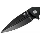 BESTECH Fin All Black G-10 zsebkés