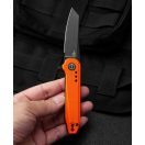 BESTECH Syntax Orange and Black zsebkés