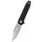BESTECH Syntax Clip Point Black G-10 zsebkés - BG41A