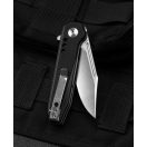 BESTECH Syntax Clip Point Black G-10 zsebkés - BG41A