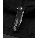 BESTECH Syntax Clip Point Black G-10 zsebkés - BG41A
