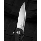 BESTECH Syntax Clip Point Black G-10 zsebkés - BG41A