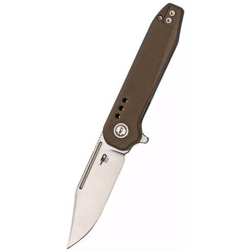 BESTECH Syntax Clip Point Beige G-10 zsebkés - BG41B