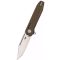 BESTECH Syntax Clip Point Beige G-10 zsebkés - BG41B