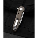 BESTECH Syntax Clip Point Beige G-10 zsebkés - BG41B