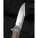 BESTECH Syntax Clip Point Beige G-10 zsebkés - BG41B
