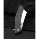 BESTECH Cubis Black Micarta zsebkés