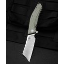 BESTECH Cubis Green Micarta zsebkés - BG42B