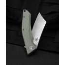 BESTECH Cubis Green Micarta zsebkés - BG42B
