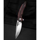 BESTECH Ornetta Carbon Fiber and G-10 bicska