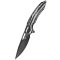 BESTECH Ornetta Carbon Fiber and G-10 Black Stonewash bicska - BL02D