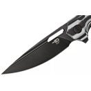 BESTECH Ornetta Carbon Fiber and G-10 Black Stonewash bicska
