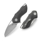 BESTECH Riverstone Black Micarta zsebkés
