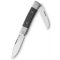 LIONSTEEL Bestman Clip Point Two Blade Carbon Fiber zsebkés - BM13-CF