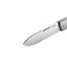 LIONSTEEL Bestman Drop Point Ebony zsebkés
