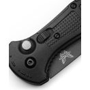 BENCHMADE Mini Claymore AllBlack rugós bicska