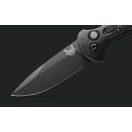 BENCHMADE Mini Claymore AllBlack rugós bicska