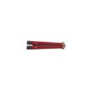 BENCHMADE Balisong Necron Ruby Red G-10 Balisong pillangókés - BM99