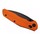BESTECHMAN Ronan Orange G-10 Black Stonewashed zsebkés - BMK02H