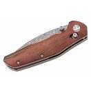 BESTECH Ronan Damascus Rosewood Red zsebkés - BMK02L