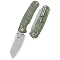 BESTECHMAN Cicada's Wing Green Micarta zsebkés - BMK06-M-2
