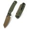 BESTECHMAN Cicadas Wing OD Green Golden Plate zsebkés - BMK06C