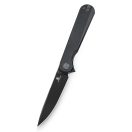 BESTECHMAN Flick AllBlack zsebkés - BMK13H