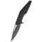 BROUS BLADES Division Linerlock Black zsebkés - BB005A