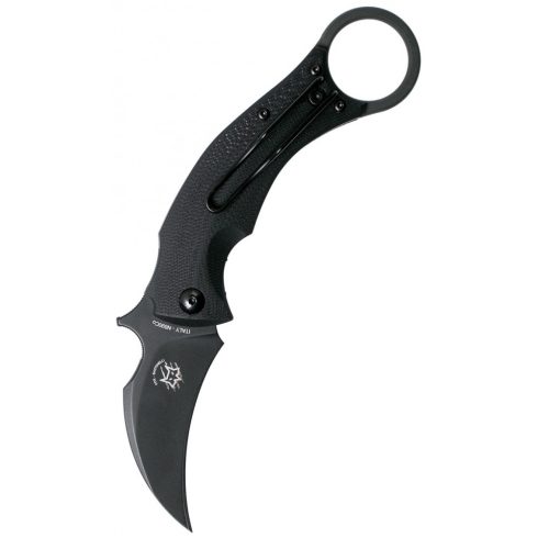 BASTINELLI Black Bird karambit bronze screws zsebkés