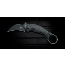 BASTINELLI Black Bird karambit bronze screws zsebkés