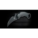 BASTINELLI Black Bird karambit bronze screws zsebkés