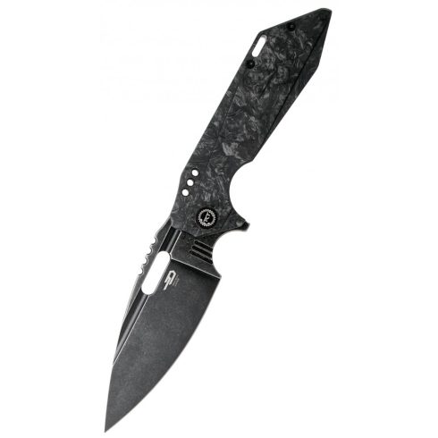 BESTECH Shodan Black Blade Carbon Fiber zsebkés