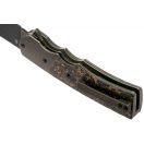 BESTECH Spanish Tip Razor copper carbon fiber zsebkés