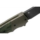 BESTECH Spanish Tip Razor black and green zsebkés