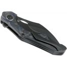 BESTECH Nogard Black Blue marble carbon fiber zsebkés