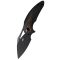 BESTECH Nuke Titanium Black Orange G-10 zsebkés - BT2107E
